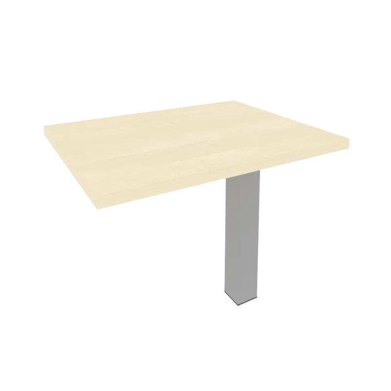 Брифинг приставка к прямоугольному столу First KB-4 (клён)